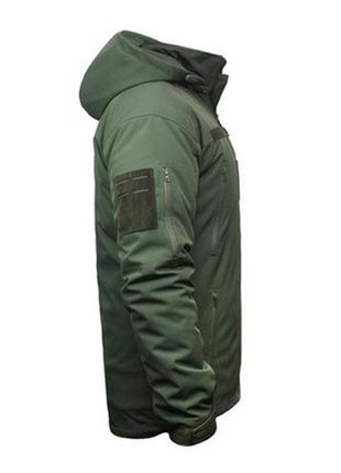 Куртка зимняя vik-tailor softshell olive 444 фото