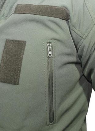 Куртка зимова vik-tailor softshell olive 448 фото