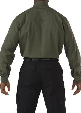 Рубашка тактическая 5.11 stryke™ long sleeve shirt 2xl tdu green2 фото