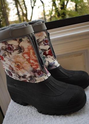 Зимние ботинки сапоги сноубутсы cushion walk калоша валенки р. 8 р.41 26,5 см