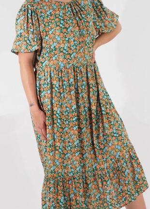 Натуральное платье finery в мелкий цветочек