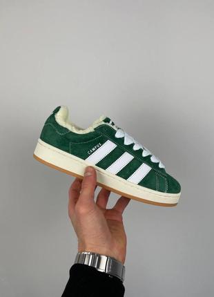 Женские кроссовки adidas campus 00s «green’ fur