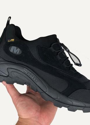 Мужские кроссовки merrell moc evo 1trl x термо черные