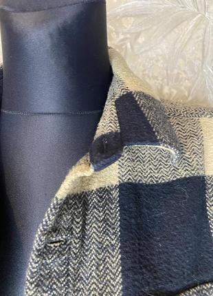 Щільна тепла жіноча рубашка в клітинку