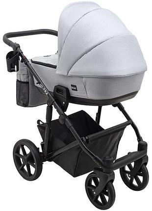 Коляска 2 в 1 bair ultra soft u-218 серый4 фото