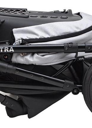 Коляска 2 в 1 bair ultra soft u-218 серый10 фото
