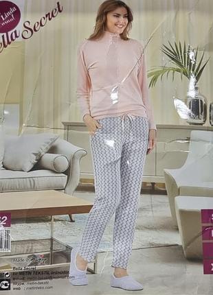 Пижама женская bella secret модель 5462 ангора, xl