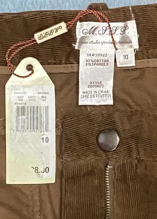 Джинсы женские вельветовые mssp, 10 ( l )