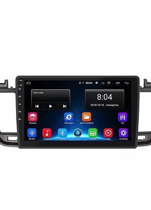 Штатная магнитола lesko для peugeot 508 i рестайлинг 2014-2018 экран 9" 2/32gb wi-fi gps base пежо