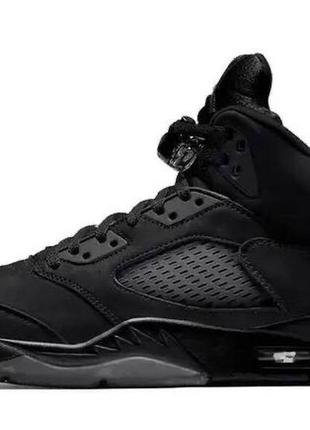 Ботинки jordan 5 retro black cat в наявності