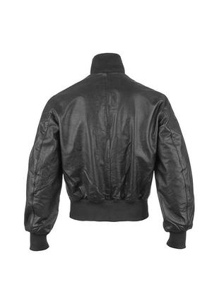 Куртка льотна шкіряна бундесвер 54 black4 фото