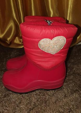 Гумові чобітки утеплені