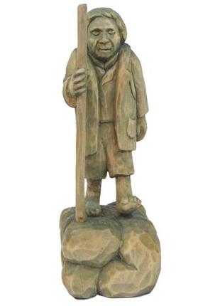 Одіаксер біггінс із к/ф гоббіт фігурка з дерева ручний nia-mart