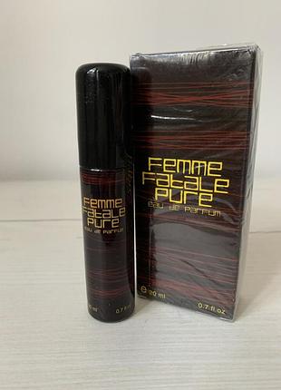 Духи спрей жіночі femme fatale pure 20 мл