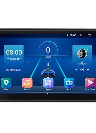 Штатна магнітола lesko для toyota auris i 2006-2010 екран 10" 6/128gb 4g wi-fi gps top тойота ауріс