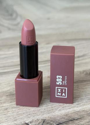 Нова помада 3ina the lipstick 503 відтінок