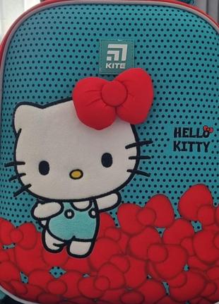 Лёгкий каркасный рюкзак hello kitty