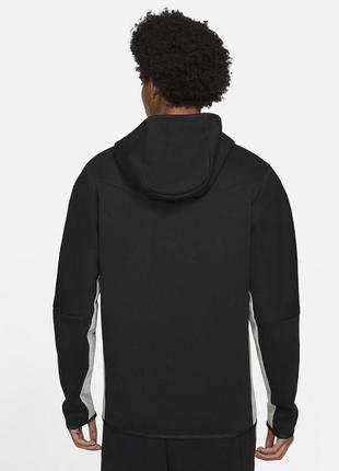 Толстовка nike sportswear hoodie black/grey cu4489-016 xl3 фото