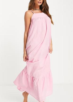 Сарафан на лето asos барби barbie  сарафан в пол xs-s 36 42-44