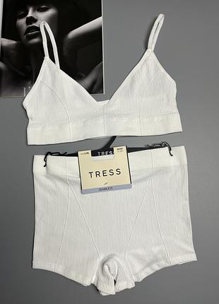 Топ і шортики для дому, комплект топ і шорти, одяг для дому, піжама, комплект з шортиками