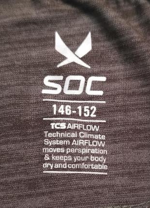 Подростковая спортивная/беговая/треккинговая футболка soc airflow/asics/nike/adidas6 фото