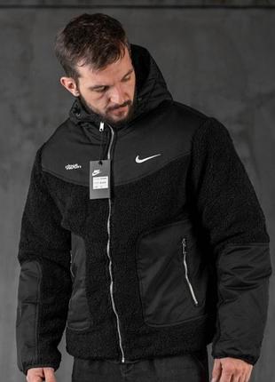 Двостороння куртка colege black тр6295(k6 3 - 03)