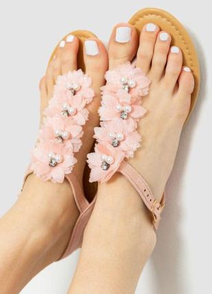 Босоніжки маломірки для жінок колір рожевий розмір 39 fa_009215