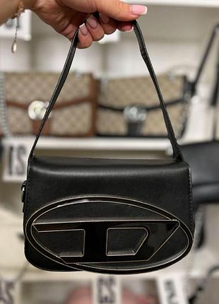 Сумка diesel / женская сумочка дизель / дисель сумка diesel черная