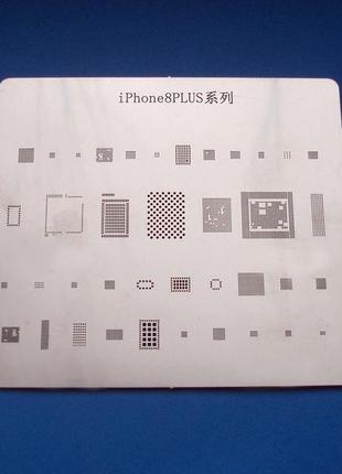 Iphone 8plus bga шаблоны трафареты, пластина для реболлинга