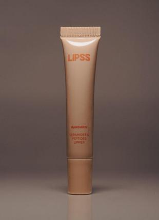 Блиск для губ lipss lipper mandarin, 8 мл