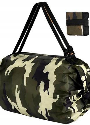 Складана сумка-шопер для покупок edibazzar nia-mart