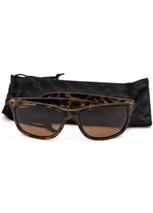 Очки korda sunglasses classics 0.75 polarised tortoiseshell frame brown lens2 фото