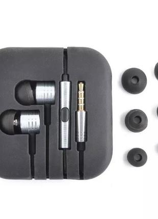 Наушники xiaomi piston ii plastic silver