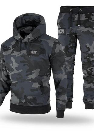Мужской спортивный костюм камуфляж dobermans aggressive оригинальный костюм доберман агресив худи и штаны