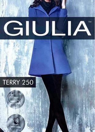 Махровые теплые колготки giulia terry 250 - giulia