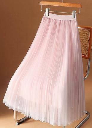 Спідниця фатинова, юбка міді4 фото