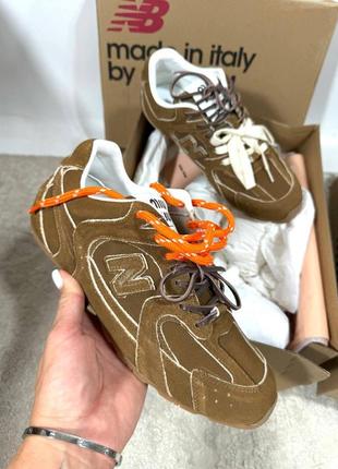 Замшевые кроссовки  миу миу&new balance