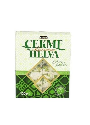 Прессованный пишмание со вкусом ванили с фисташками elvan , 120 г
