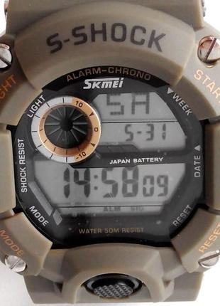 Наручний армійський годинник skmei s-shock 10192 фото