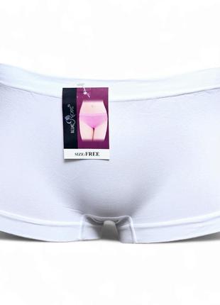 Трусы женские бесшовные белый