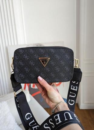 Сумочка guess кросс-боді чорний1 фото