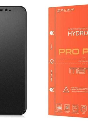 Гидрогелевая пленка blade pro plus для motorola edge 50 матовая противоударная