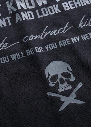 Мужское худи с капюшоном dobermans aggressive killer черная оригинальная толстовка...