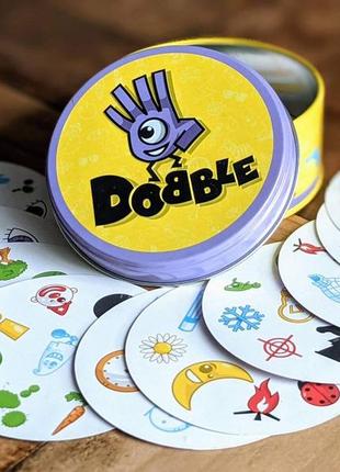 Українською! настільна гра доббль / доббл класична / dobble / spot it