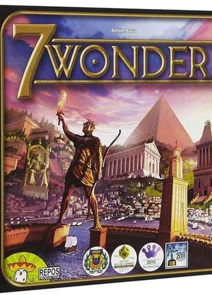 7 чудес первое издание (7 wonders, 1-е / перше видання) + правила на украинском или русском