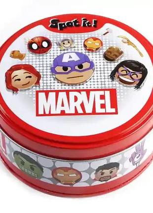 Настольная игра spot it! marvel (dobble / доббль марвел) + українською правила 2