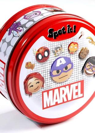 Настільна гра spot it! marvel (dobble / доббль марвел)
