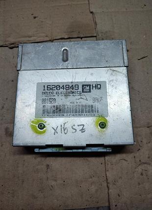 Блок керування двигуна.мозги. опель vectra а x16sz 16204849