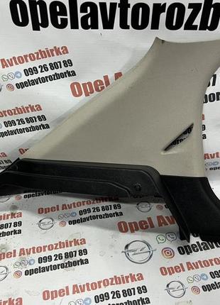 Обшивка накладка стійки задня верхня ліва (хетчбек) opel astra g опель астра ж 90562509
