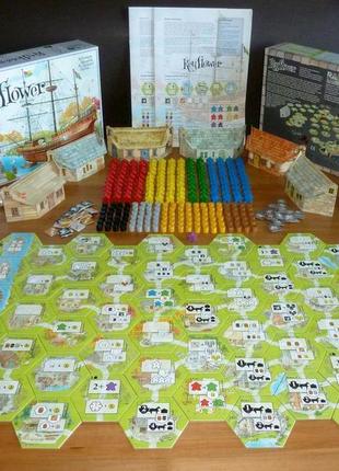 Настольная игра keyflower (немецко-английское издание игры)